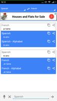 French Spanish Translator Pro スクリーンショット 1