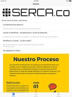 Serca Diseño Web capture d'écran 2