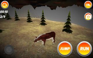 3D CUTE COW Simulator capture d'écran 1