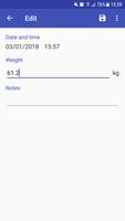 برنامه‌نما My Weight عکس از صفحه