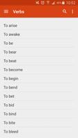 Irregular Verbs Cartaz