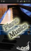 Piano Music Rintones Wallpaper capture d'écran 2