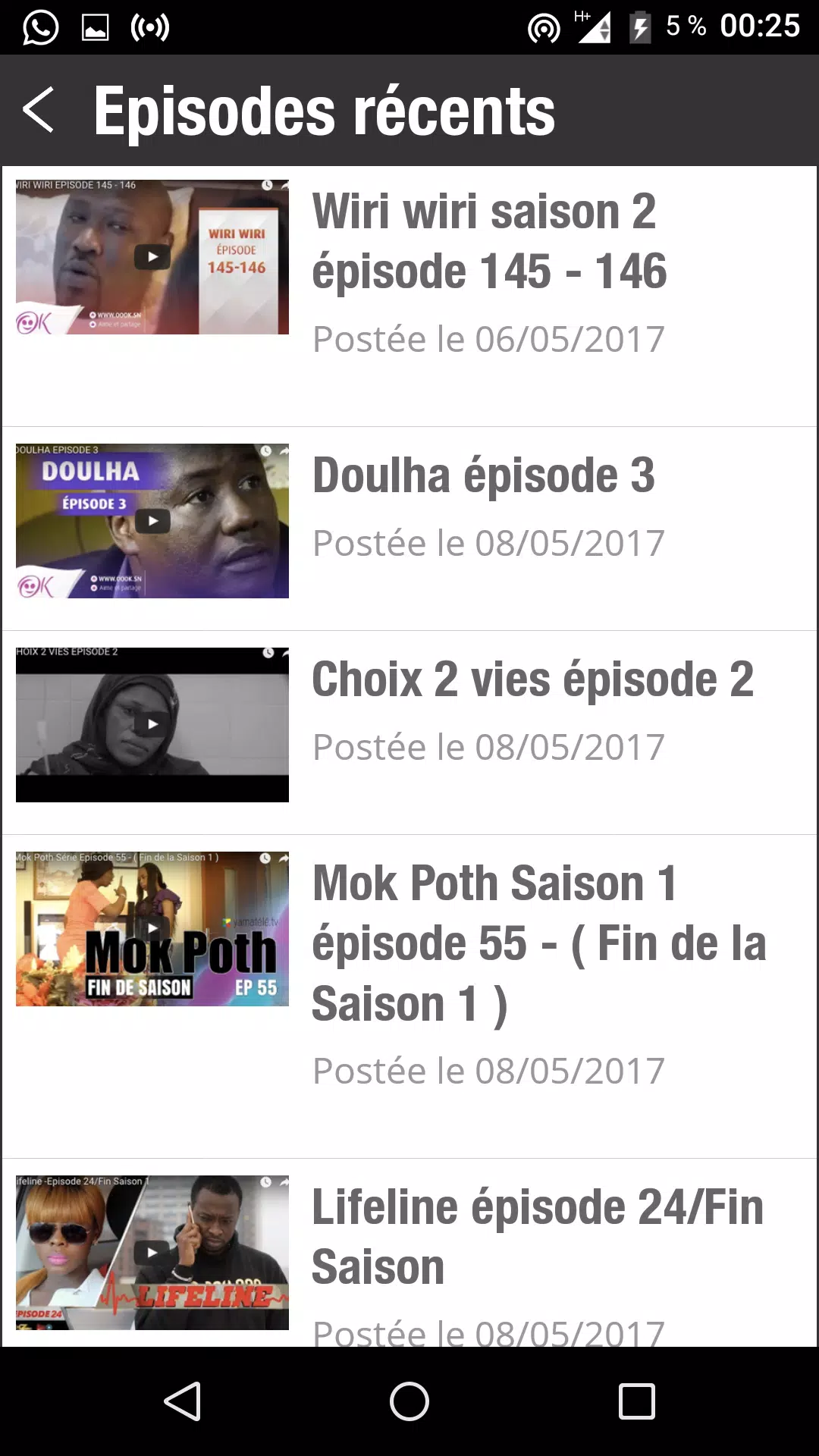 Sunu Serie Tv Sénégalaise APK per Android Download