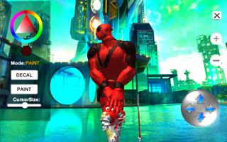 Dead Superhero Ninja Pool Justice Coloring Game capture d'écran 3