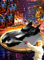 BAT CAR MAN SPRAY PAINT DESIGN 3D COLORING GAME 2 ảnh chụp màn hình 3