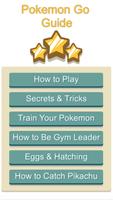 Guide for Pokemon Go poster