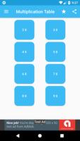Multiplication Table screenshot 1
