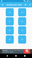 Multiplication Table Screenshot 1