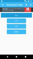 Multiplication Table 截圖 2