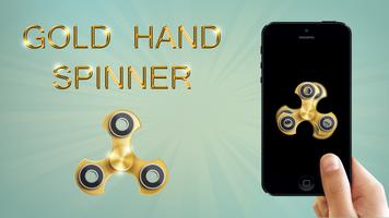 Fidget Gold Hand Spinner-poster