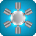 Fidget Spinner - Silver Color