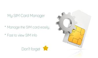 My SIM Card Toolkit Manager ポスター