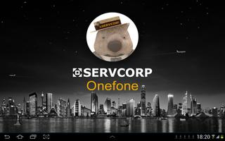 Servcorp Onefone for Tablet الملصق