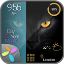 Cat Eyes Lock Theme APK