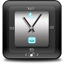 Crystal Clock Lock Theme APK