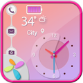 Pink Thoughts Lock Theme