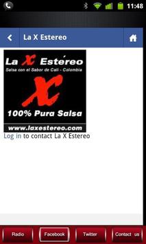 La X Estereo 100% Salsa screenshot 2