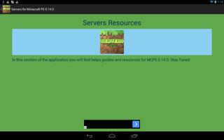 Servers for Minecraft PE 0.14 capture d'écran 3