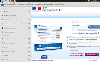 Service-public.fr screenshot 2