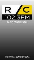 Radio Continental 102.3FM الملصق