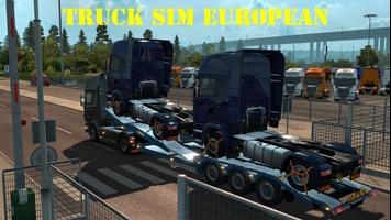 برنامه‌نما Truck Sim European عکس از صفحه