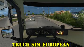 Truck Sim European اسکرین شاٹ 2