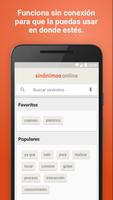 Diccionario Sinónimos Offline โปสเตอร์