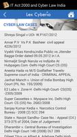 IT Act, 2000 & Cyber Law India captura de pantalla 3