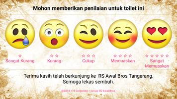Survey Toilet Affiche