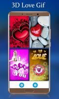 Love Gif 3D Collection Cartaz