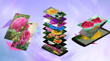 Flower Wallpaper Full HD Affiche