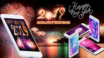New Year Countdown 2019 Live Wallpapers स्क्रीनशॉट 1