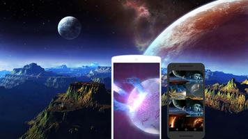 Space wallpapers HD پوسٹر