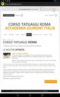 Corso tatuaggi Roma تصوير الشاشة 2