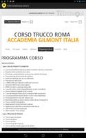 برنامه‌نما Corso trucco Roma عکس از صفحه