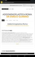 Addominoplastica Roma 포스터