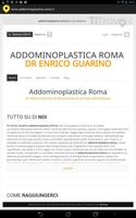 Addominoplastica Roma-poster