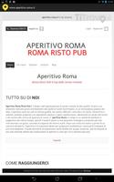 Aperitivo Roma Plakat