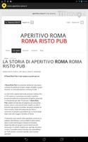 Aperitivo Roma Ekran Görüntüsü 1