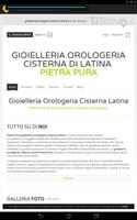 GioielleriaOrologeria Cisterna poster