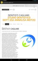 Dentisti Cagliari (CA) capture d'écran 2