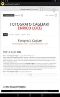 Fotografo Cagliari plakat