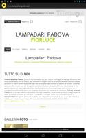 Lampadari Padova poster