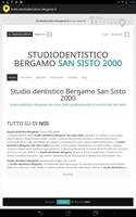 Studio dentistico Bergamo poster