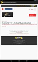 1 Schermata Ristorante Lounge Bar Milano