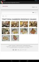 Trattoria Gambero capture d'écran 2