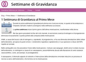 Settimane Gravidanza تصوير الشاشة 1