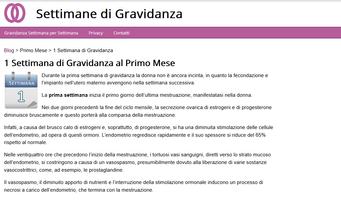 Settimane Gravidanza تصوير الشاشة 3