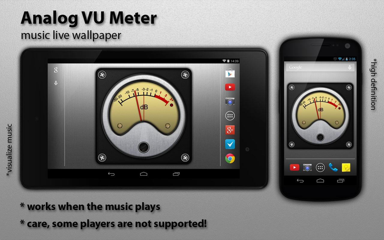 VU Meter Live Wallpaper Free APK  for Android – Download VU Meter Live  Wallpaper Free APK Latest Version from 