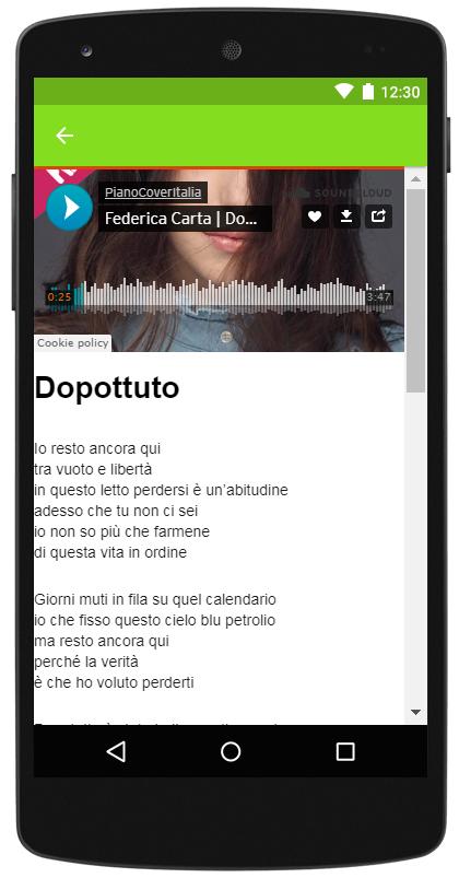 Federica Carta - Dopotutto la Musica APK per Android Download